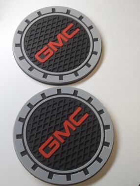 🚗 GMC Car Coasters 2 Pack-NWT